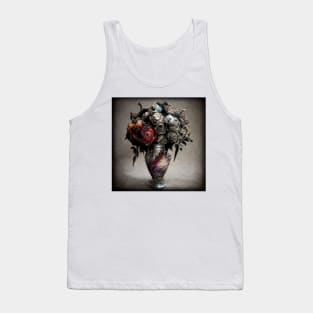 A Still Life of A Dystopian Bouquet Tank Top